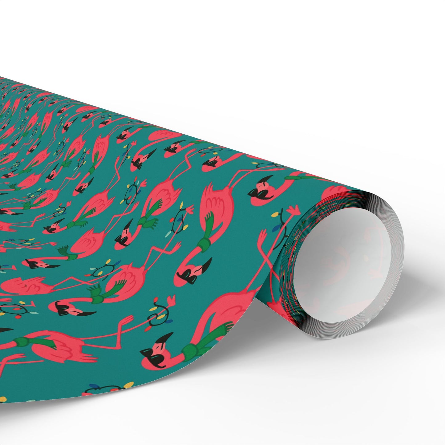 Merry Flockin’ Christmas Wrapping Paper🦩