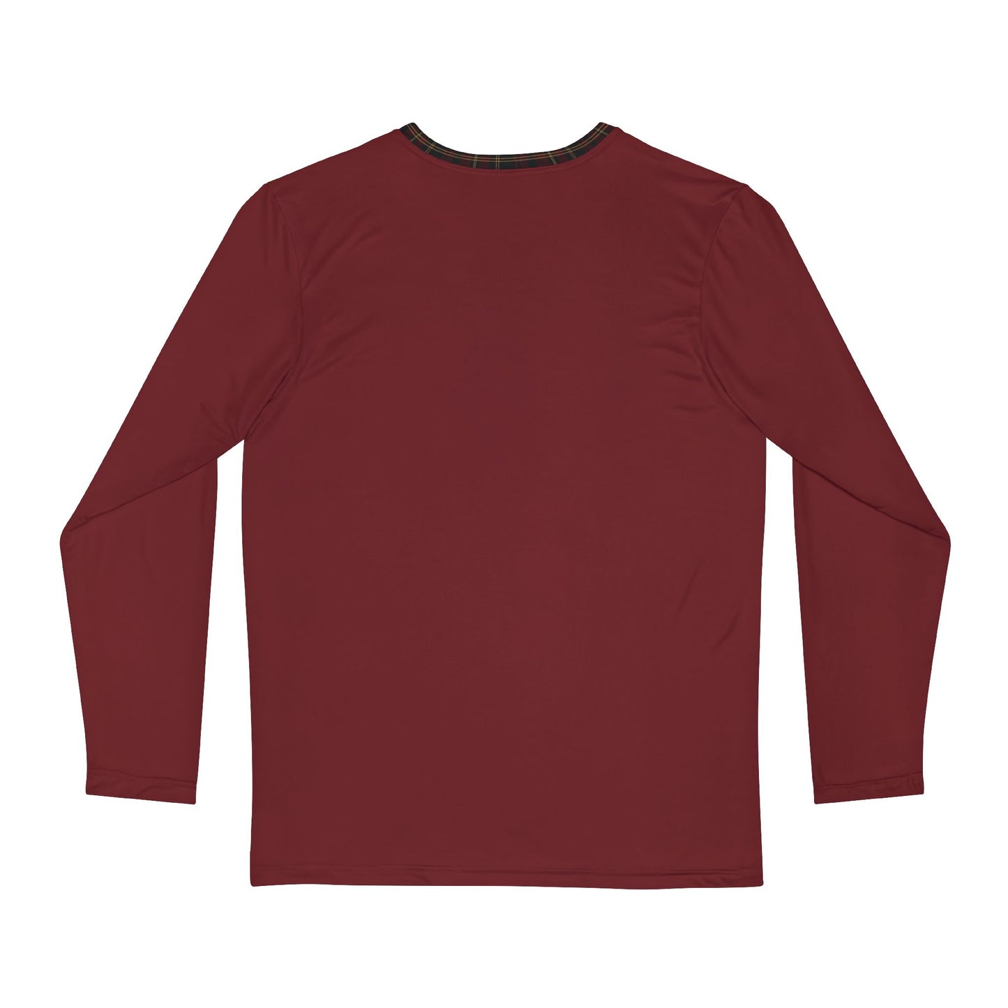 Men's Winter Cranberry Long Sleeve Lounge Shirt