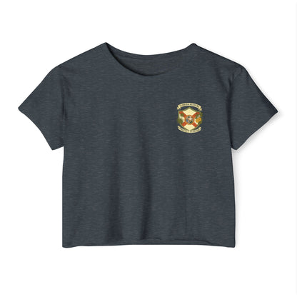 🛡️ Florida Crusader Crop Tee