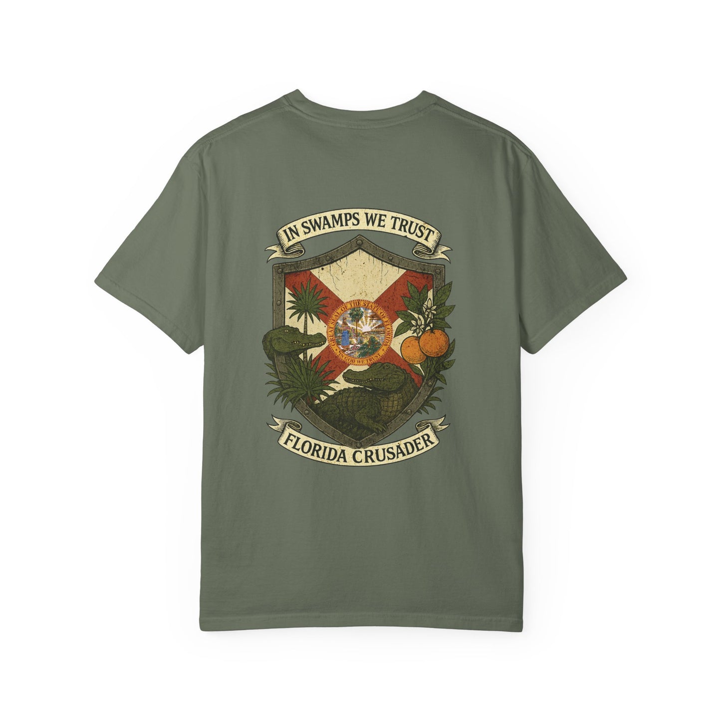 🛡️ Florida Crusader Tee - Florida Keepers x FloBro Limited Design