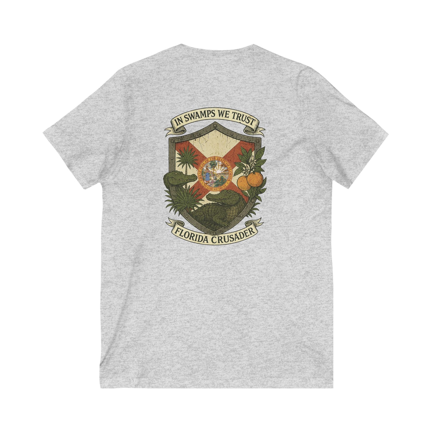 🛡️Florida Crusader V-Neck Tee