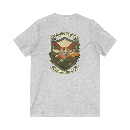 🛡️Florida Crusader V-Neck Tee