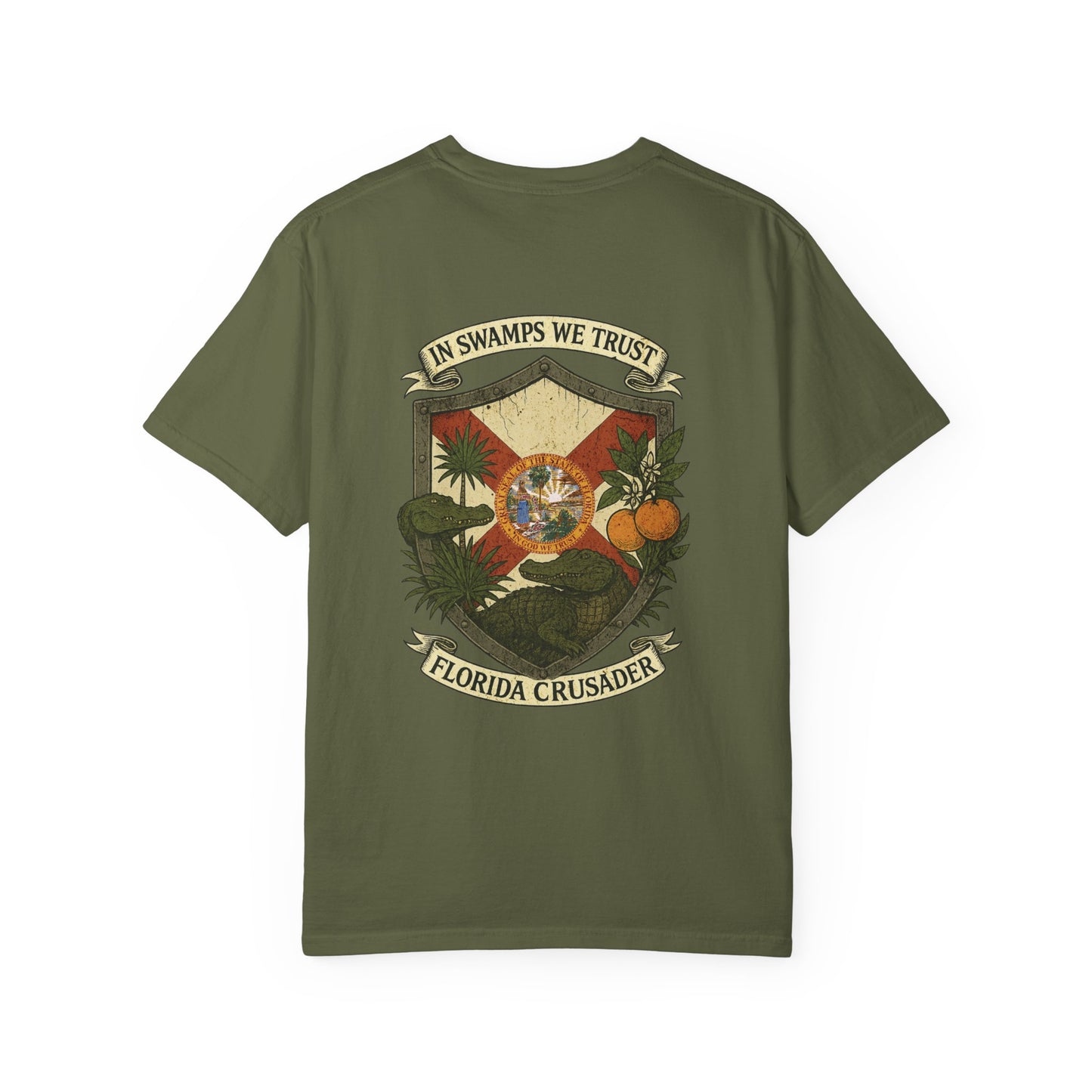 🛡️ Florida Crusader Tee - Florida Keepers x FloBro Limited Design