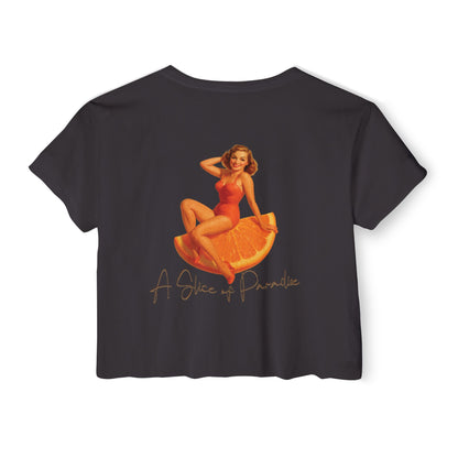 A Slice of Paradise Crop🌞🍊