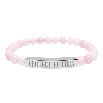 Protect Florida Natural Stone Bracelet🛡️