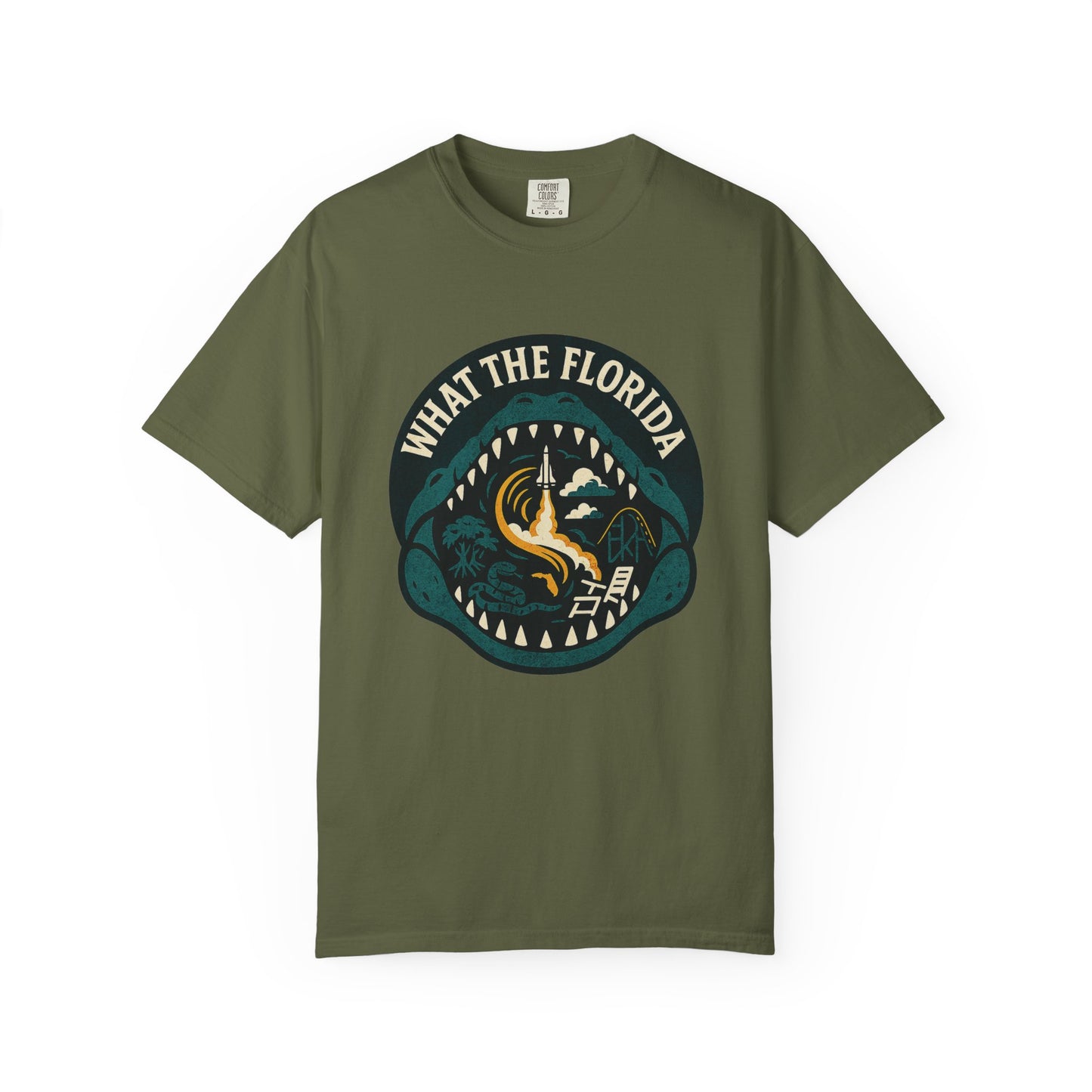 What The Florida Chomp Tee 🐊🚀