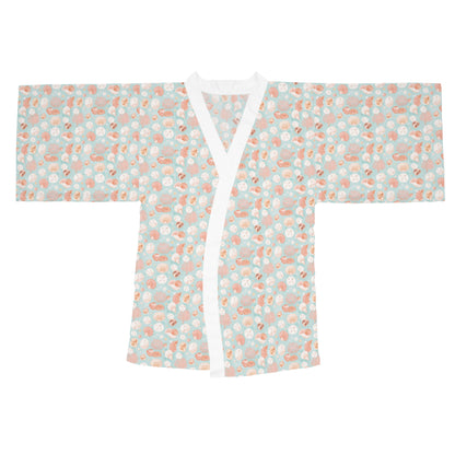 Seafoam Serenade Kimono Robe