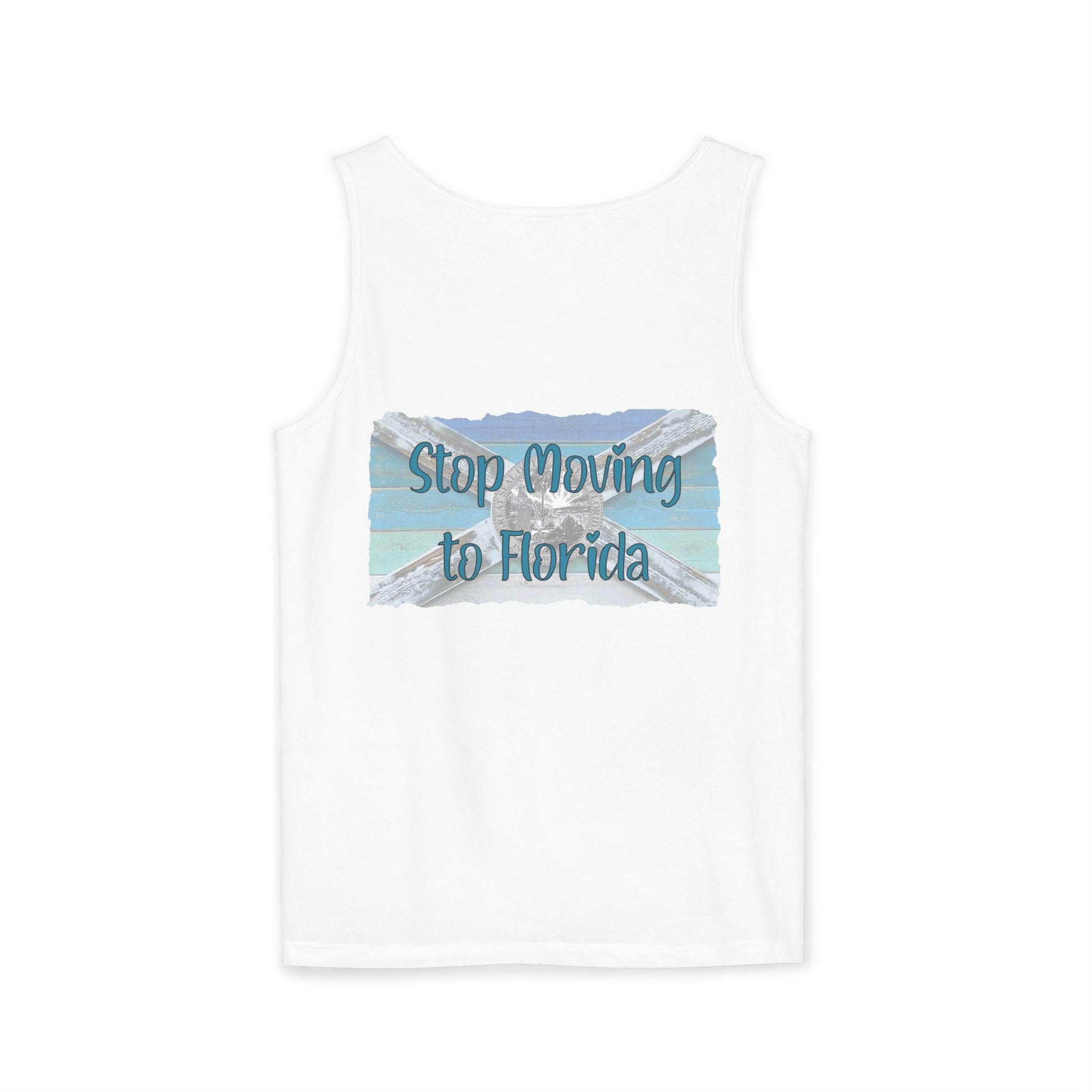 Stop Moving to Florida Relaxed-Fit Tank - The FloBro Show
