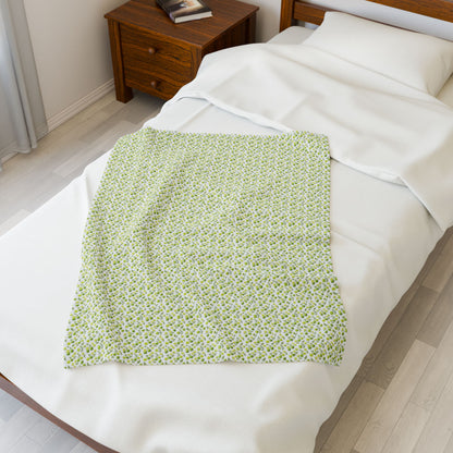 Lime d’Été Plush Blanket