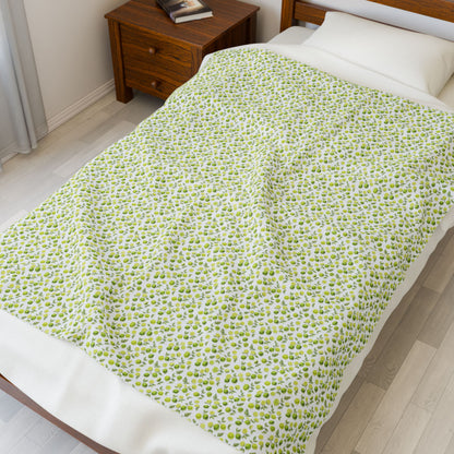 Lime d’Été Plush Blanket
