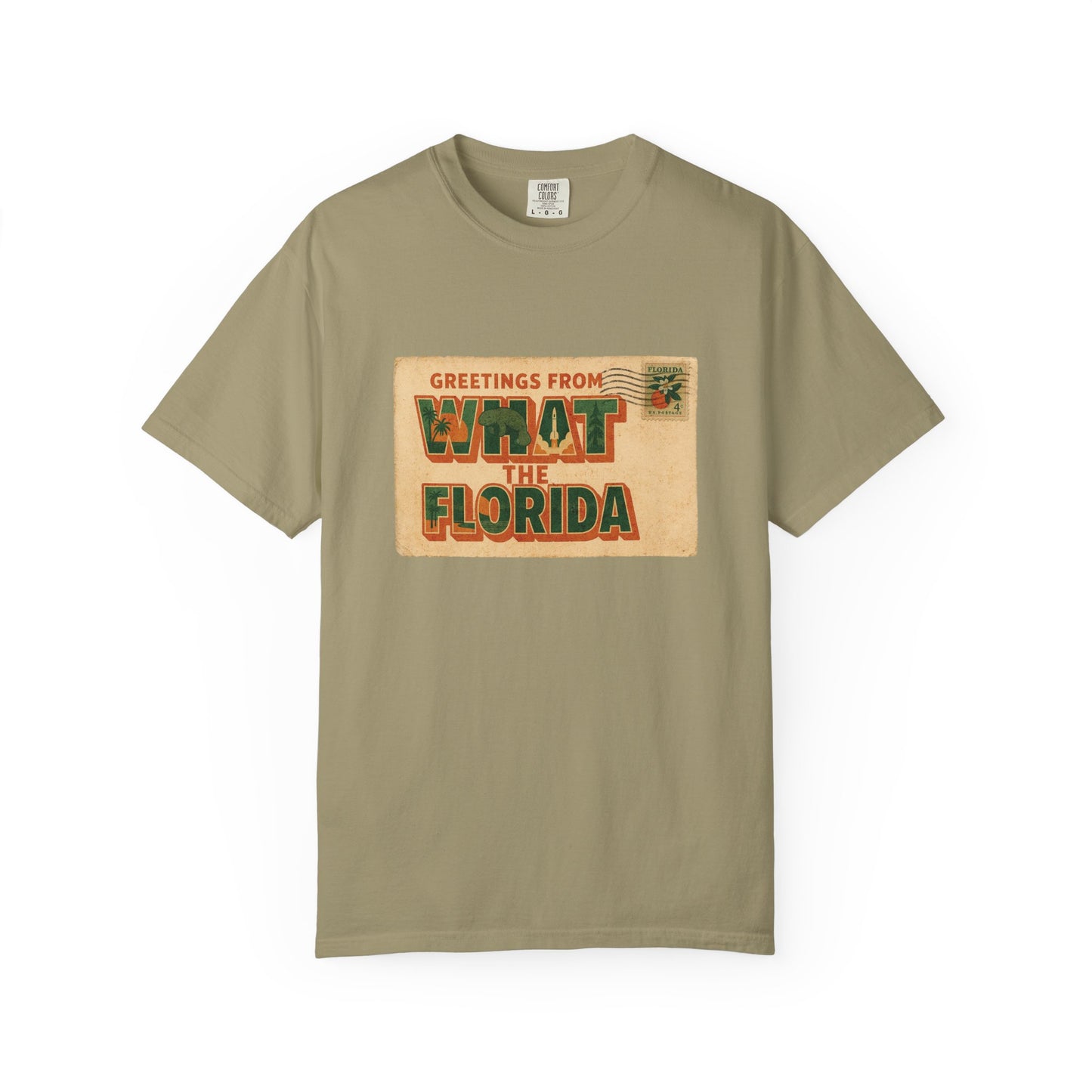 What The Florida Postcard Tee ✉️