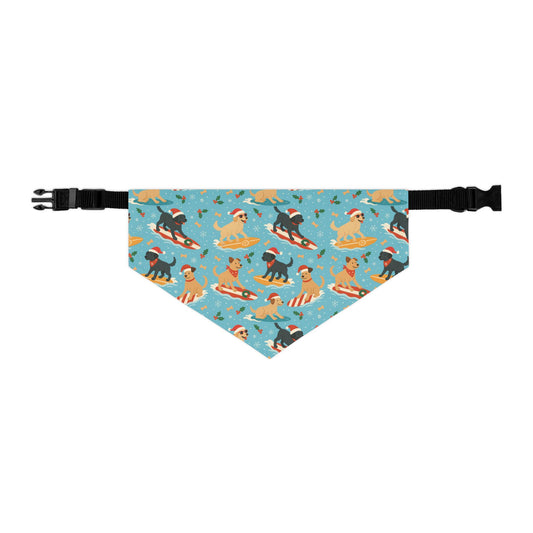 Surfin' Santa Paws Bandana Collar