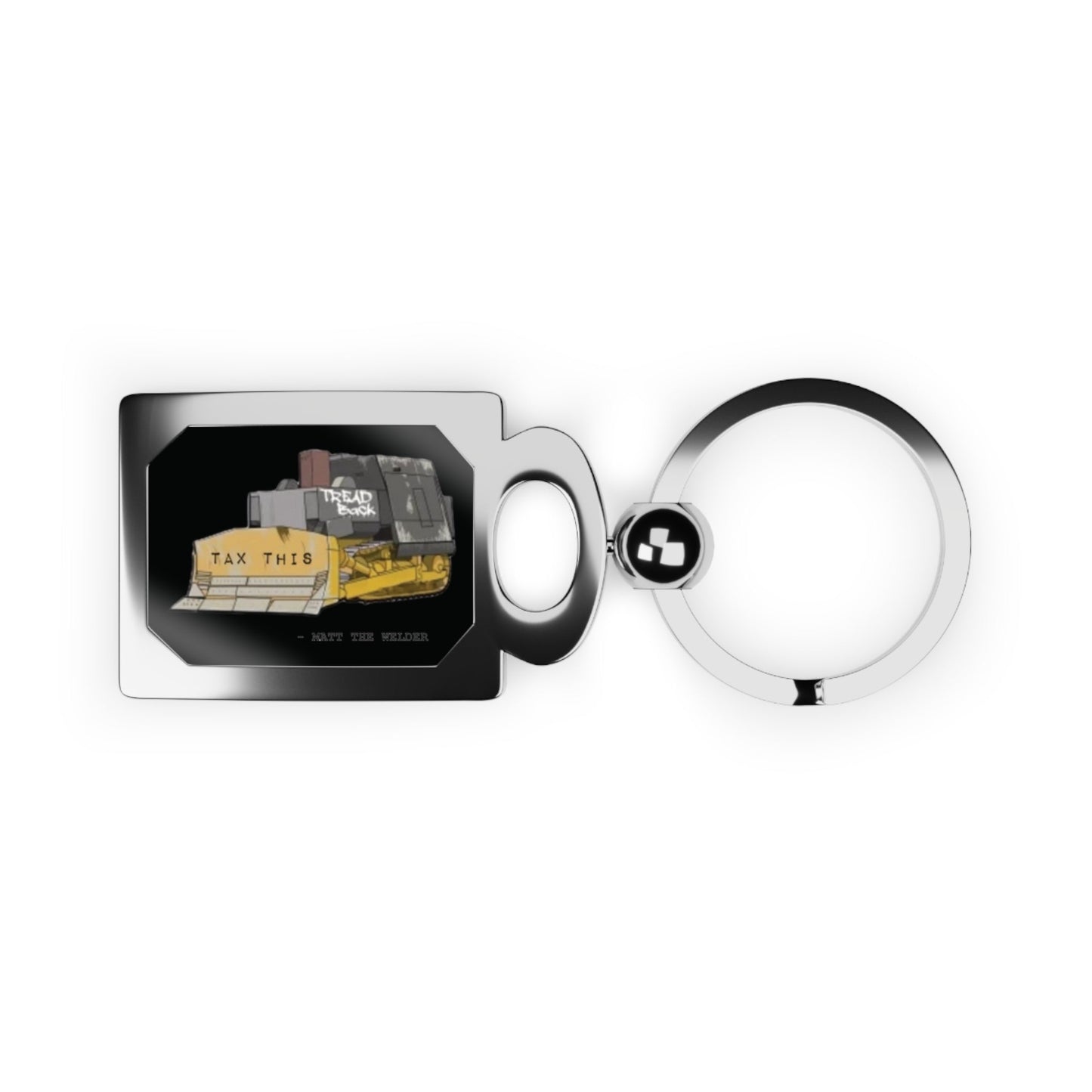 Tread Back Keyring