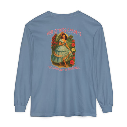 Vintage Cypress Gardens Long Sleeve Tee🌺🌿