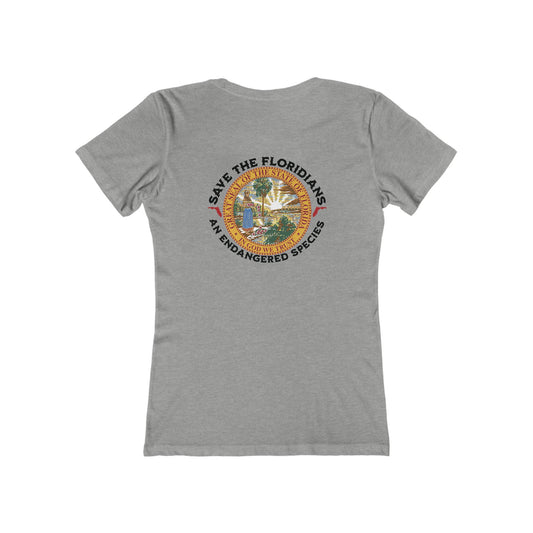 Save the Floridians Feminine-Fit Tee