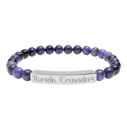 Florida Crusaders Natural Stone Bracelet 💎