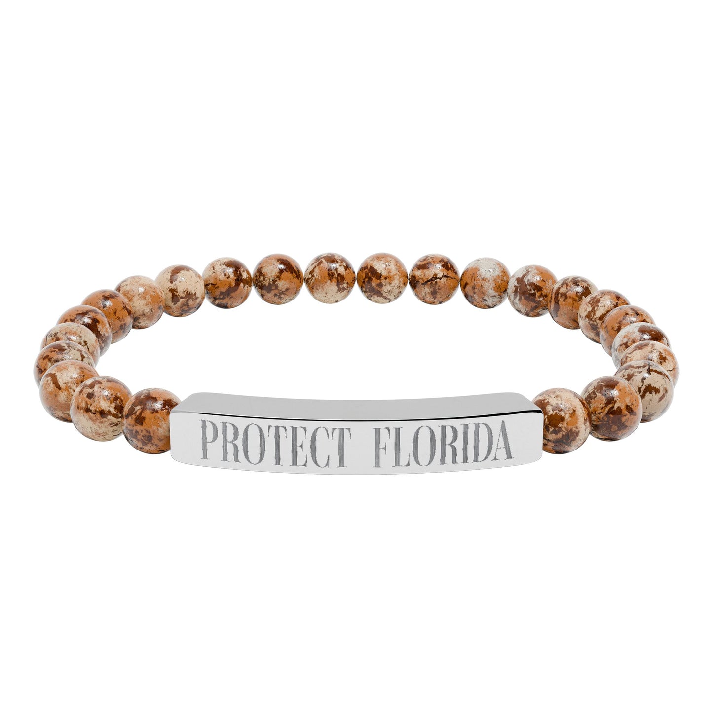 Protect Florida Natural Stone Bracelet🛡️