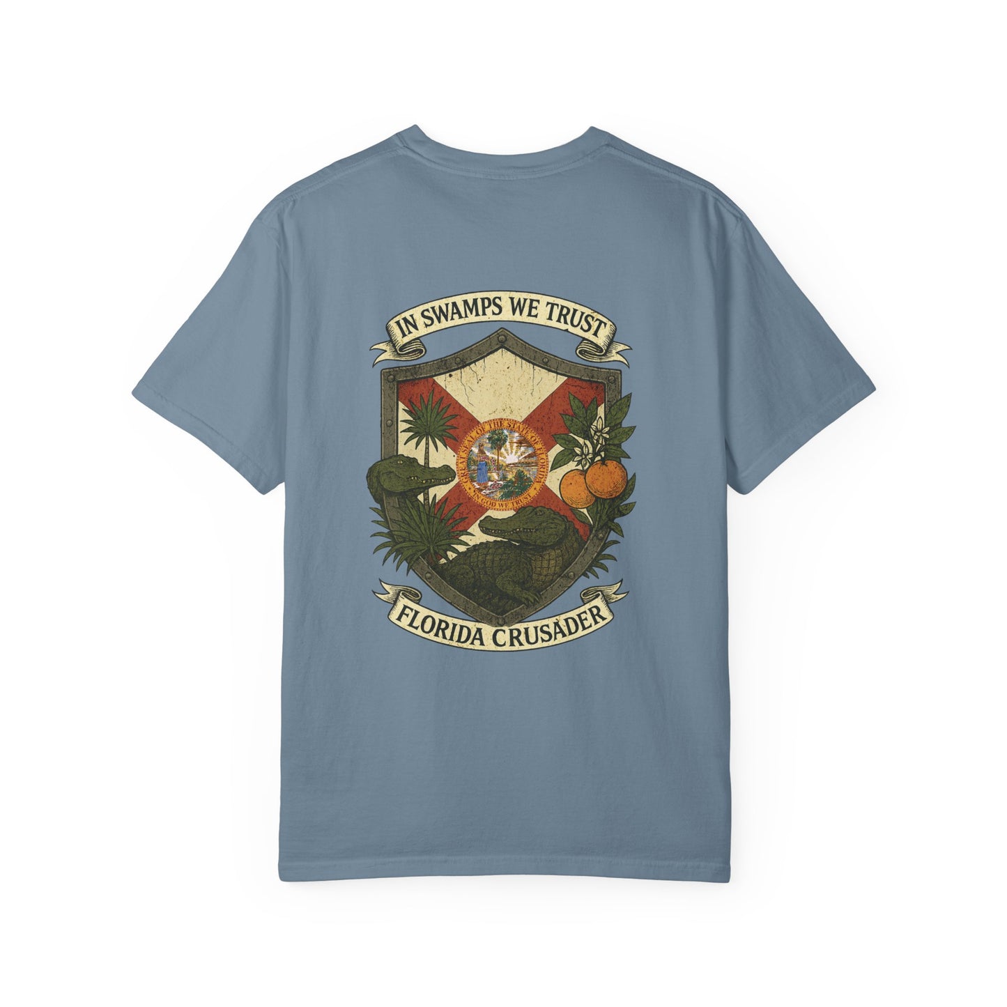 🛡️ Florida Crusader Tee - Florida Keepers x FloBro Limited Design