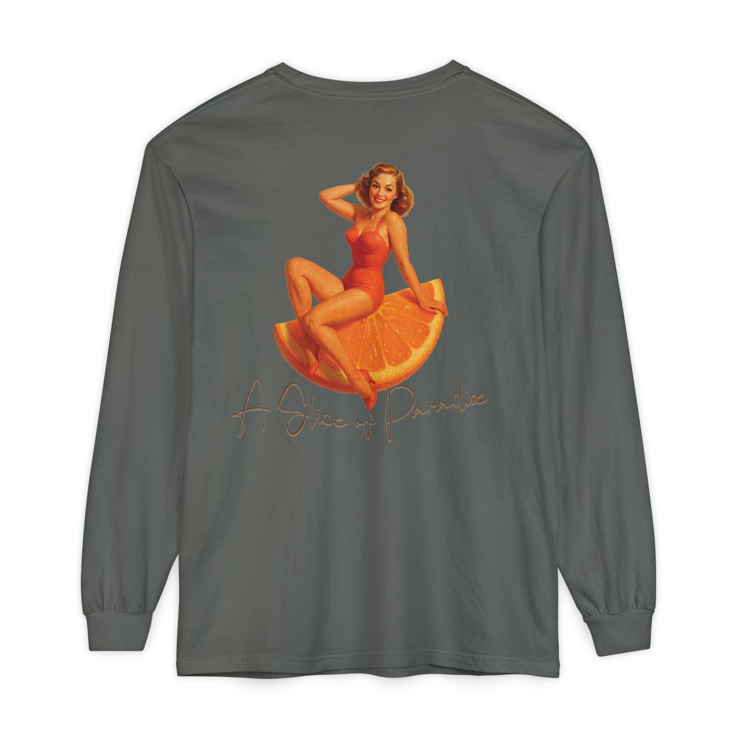 A Slice of Paradise Long Sleeve Tee🌞🍊