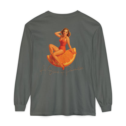 A Slice of Paradise Long Sleeve Tee🌞🍊