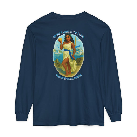 Tarpon Springs Sponge Docks Long Sleeve Tee🧽🏛️