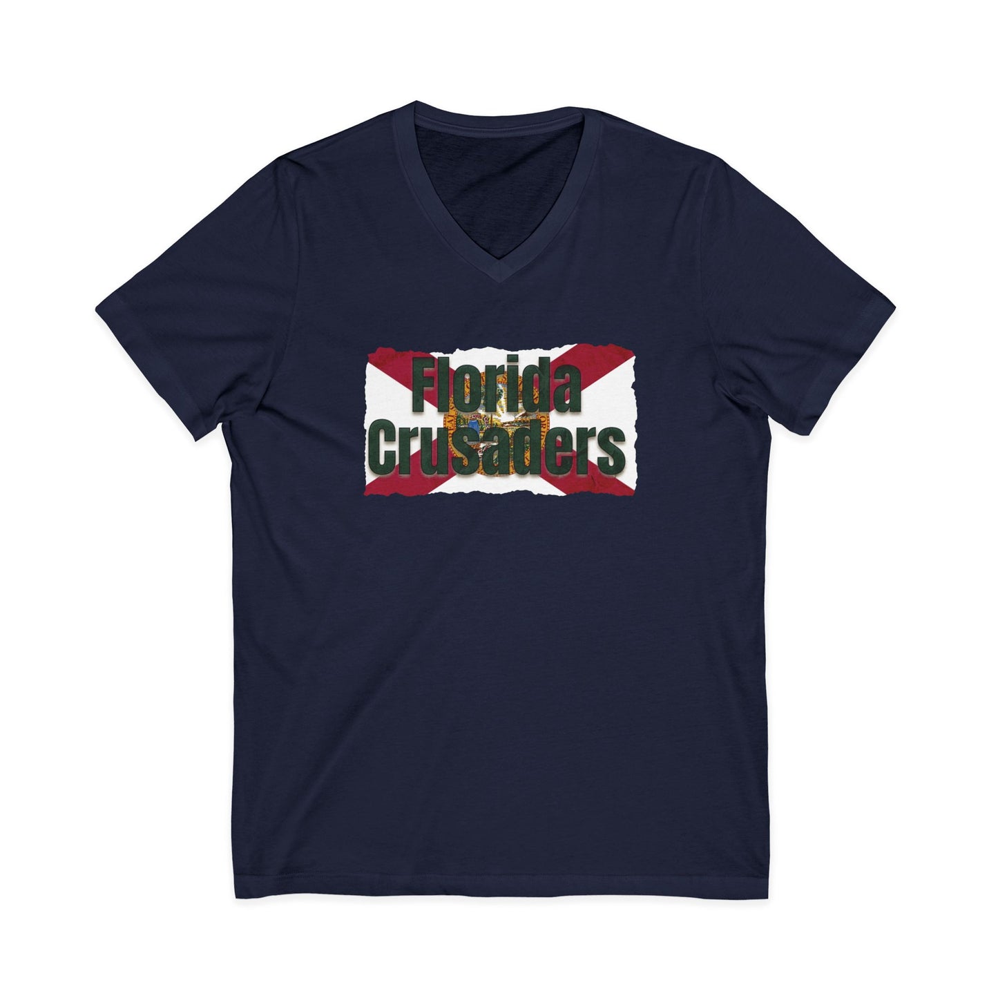 Florida Crusaders V-Neck Tee🛡️