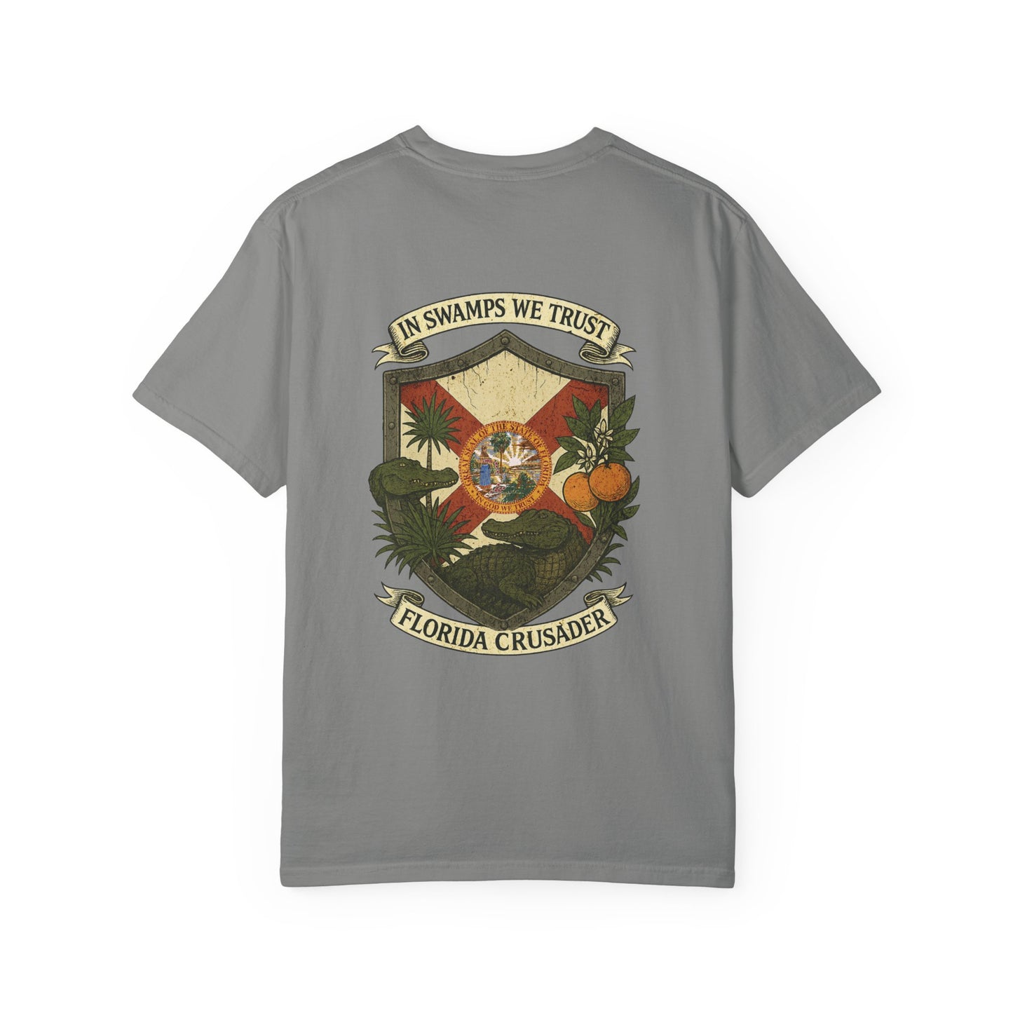 🛡️ Florida Crusader Tee - Florida Keepers x FloBro Limited Design