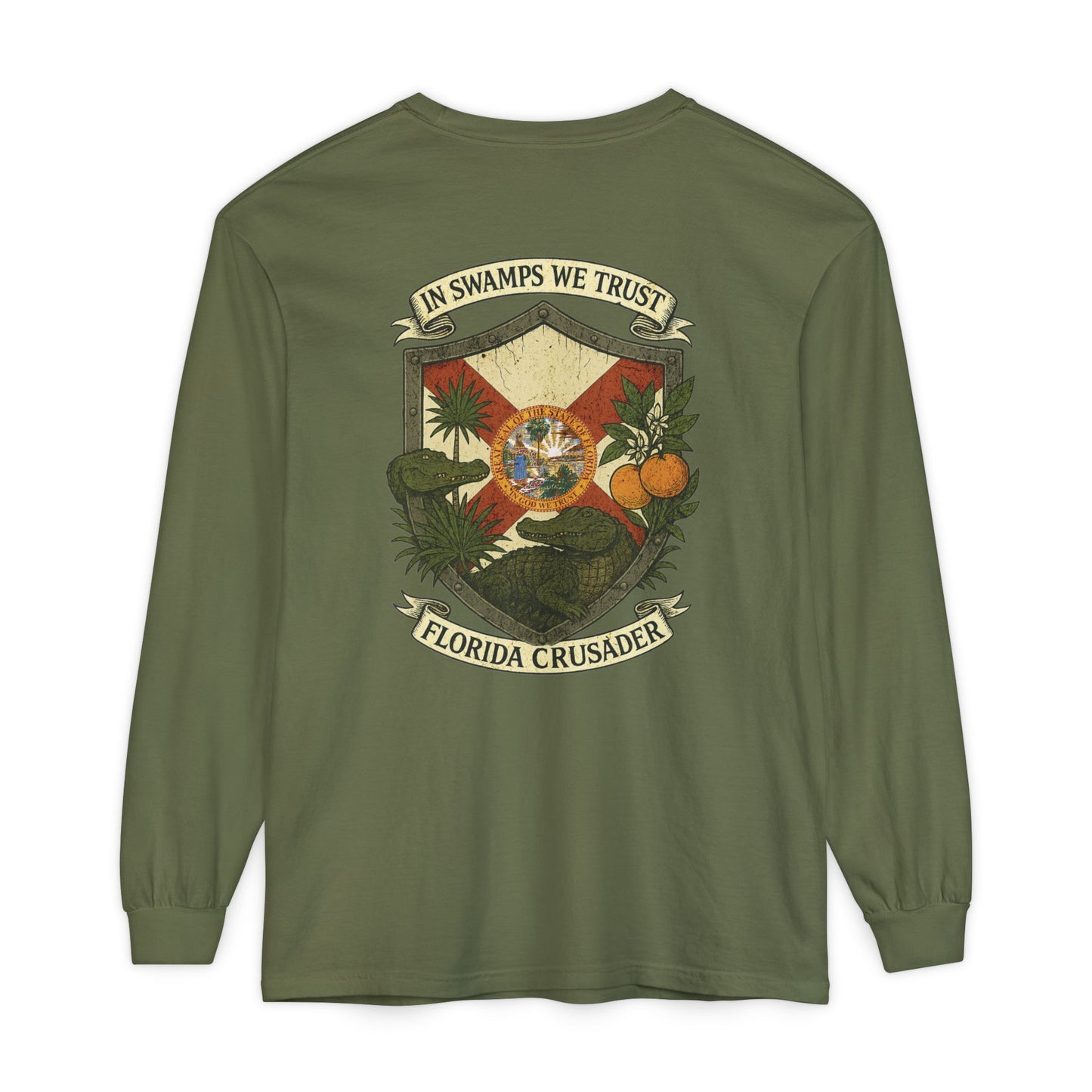 🛡️Florida Crusader Long Sleeve Tee