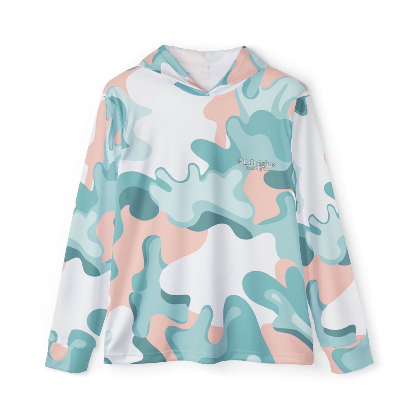 🌴 Tropic Veil UPF 50+ Performance Hoodie 🐬