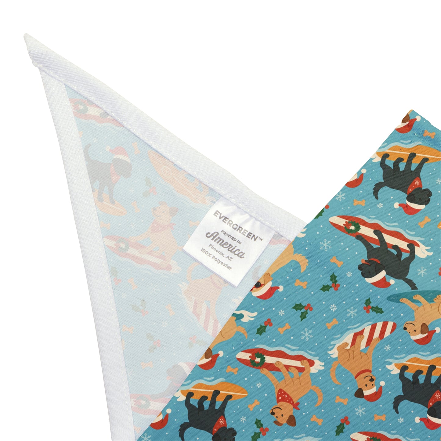 Surfin' Santa Paws Pet Bandana