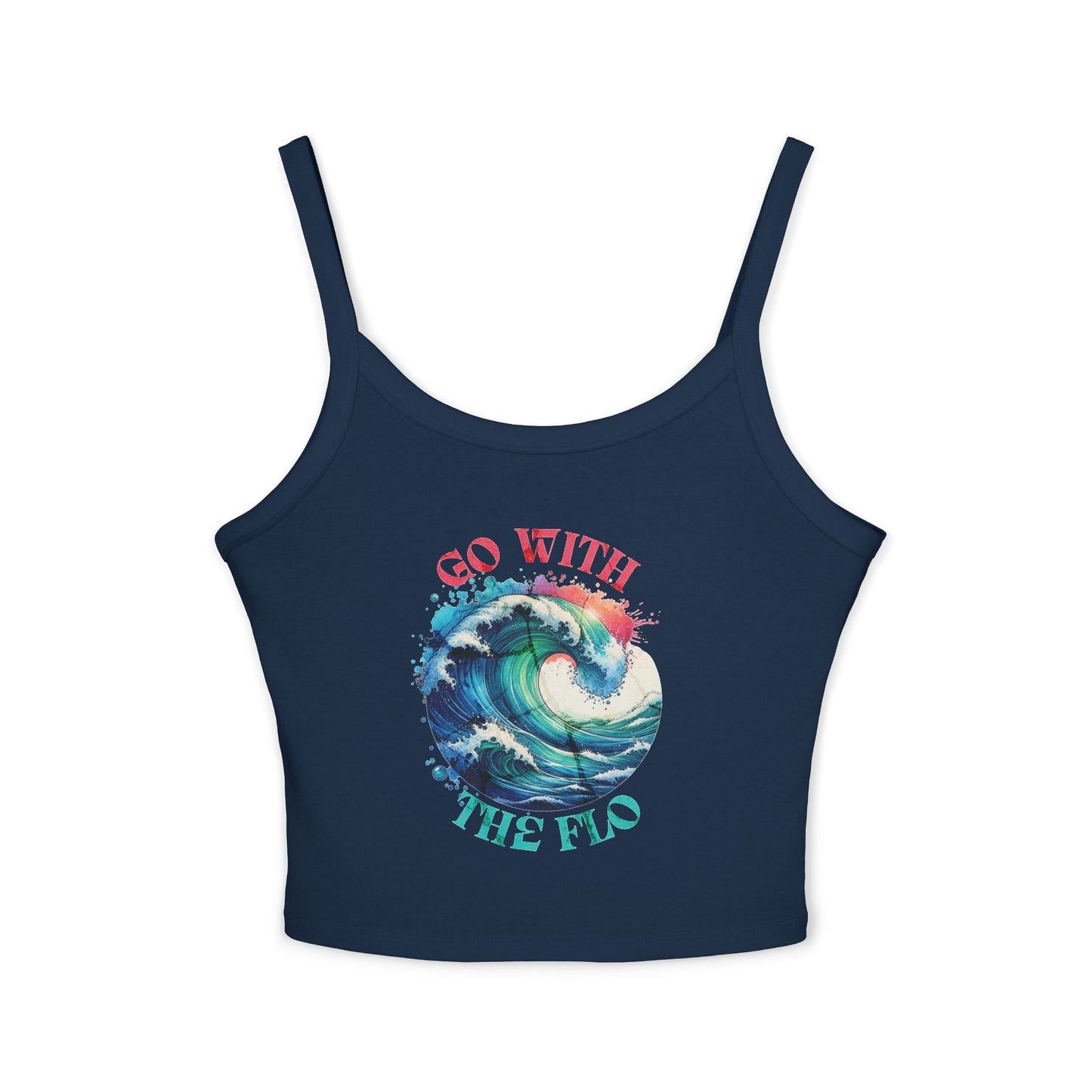 Go With the Flo Strappy Fitted Tank