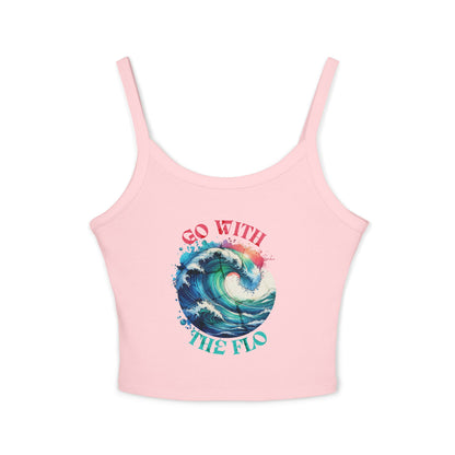 Go With the Flo Strappy Fitted Tank