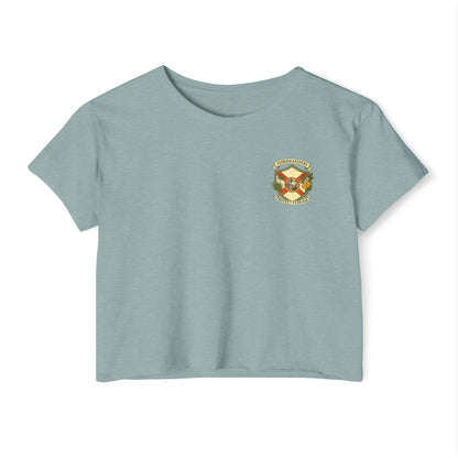 🛡️ Florida Crusader Crop Tee