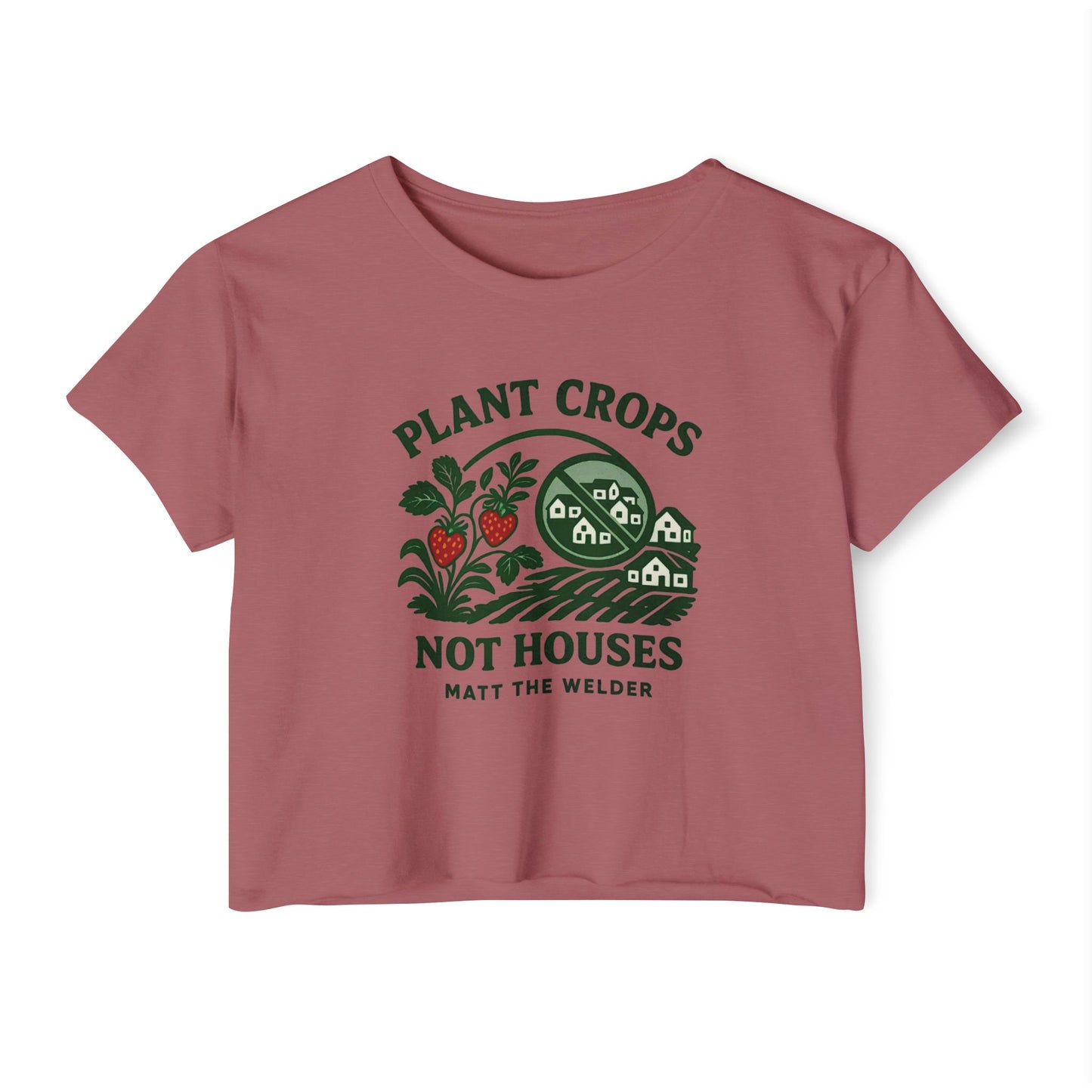 Plant Crops, Not Houses Crop🍓