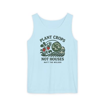 Plant Crops, Not Houses Tank🍓