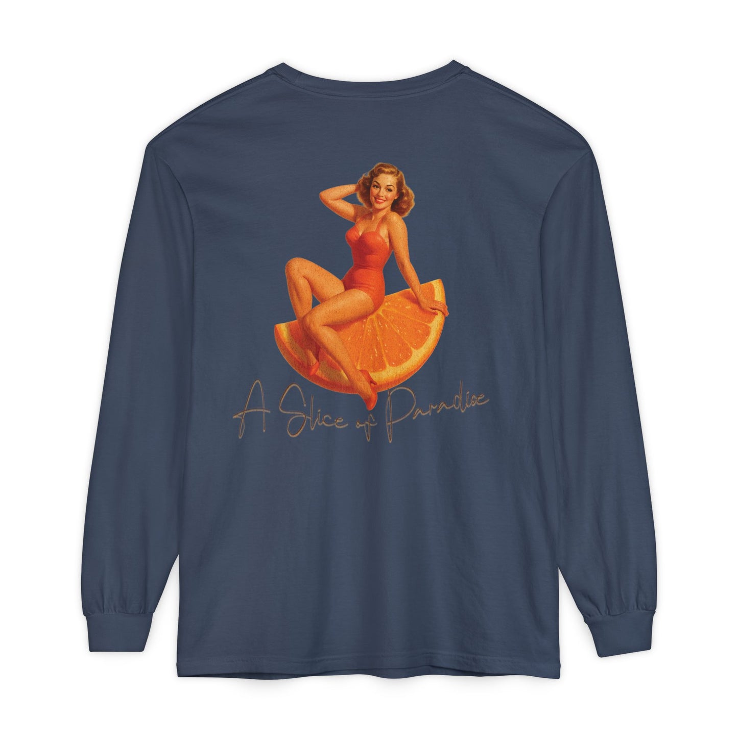 A Slice of Paradise Long Sleeve Tee🌞🍊
