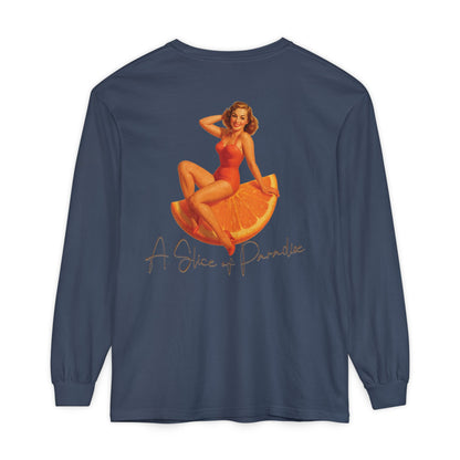 A Slice of Paradise Long Sleeve Tee🌞🍊