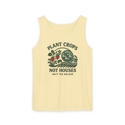 Plant Crops, Not Houses Tank🍓