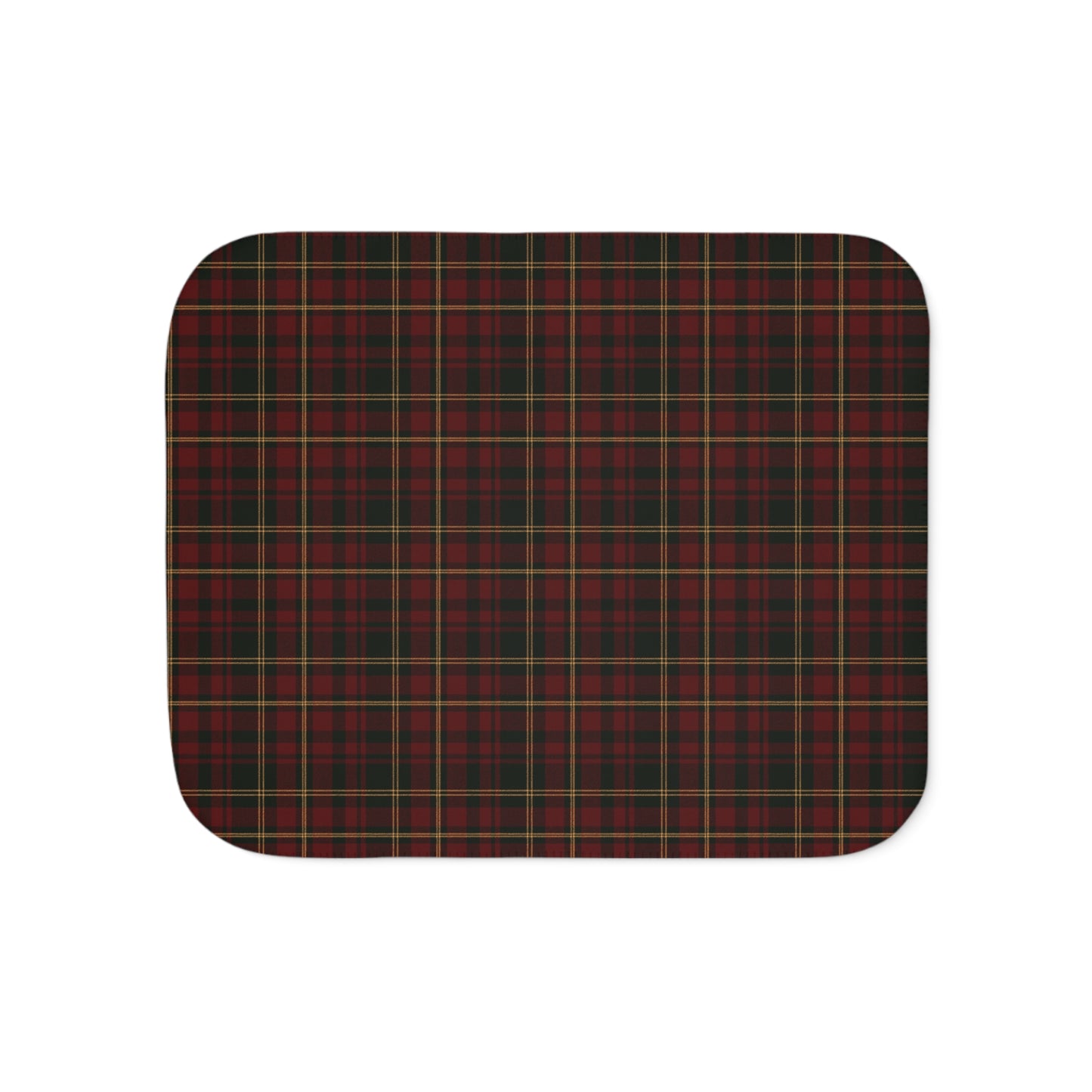 Holiday Heirloom Tartan Sherpa Throw Blanket