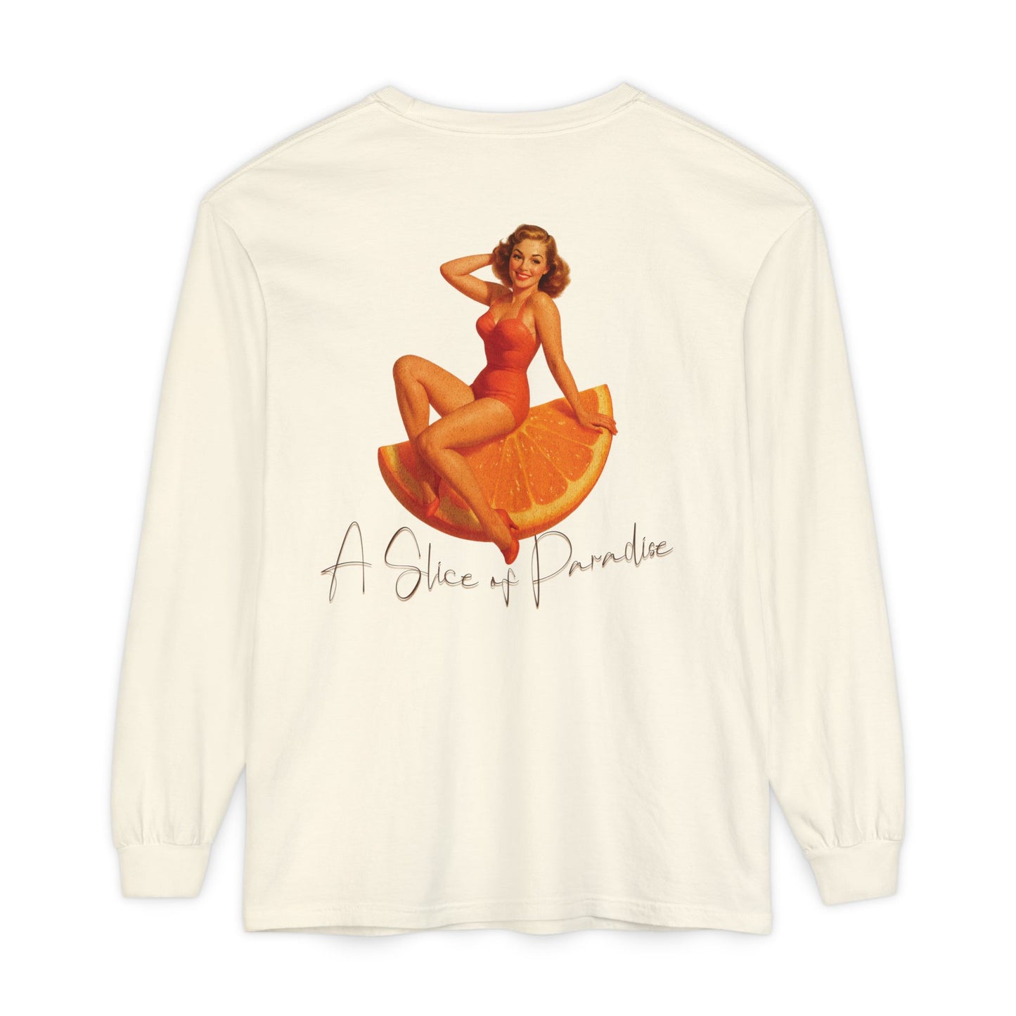 A Slice of Paradise Long Sleeve Tee🌞🍊