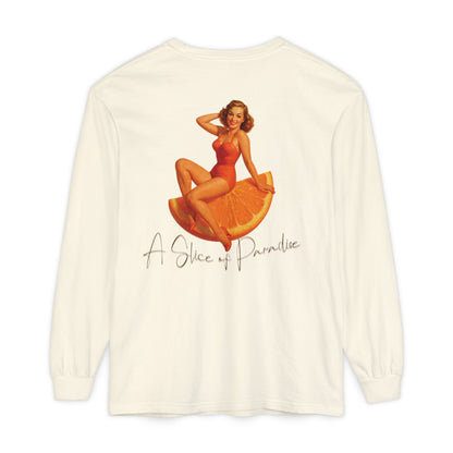 A Slice of Paradise Long Sleeve Tee🌞🍊