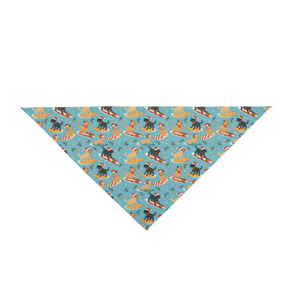 Surfin' Santa Paws Pet Bandana