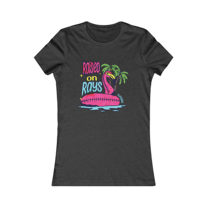 Raised on Rays Fitted Tee
