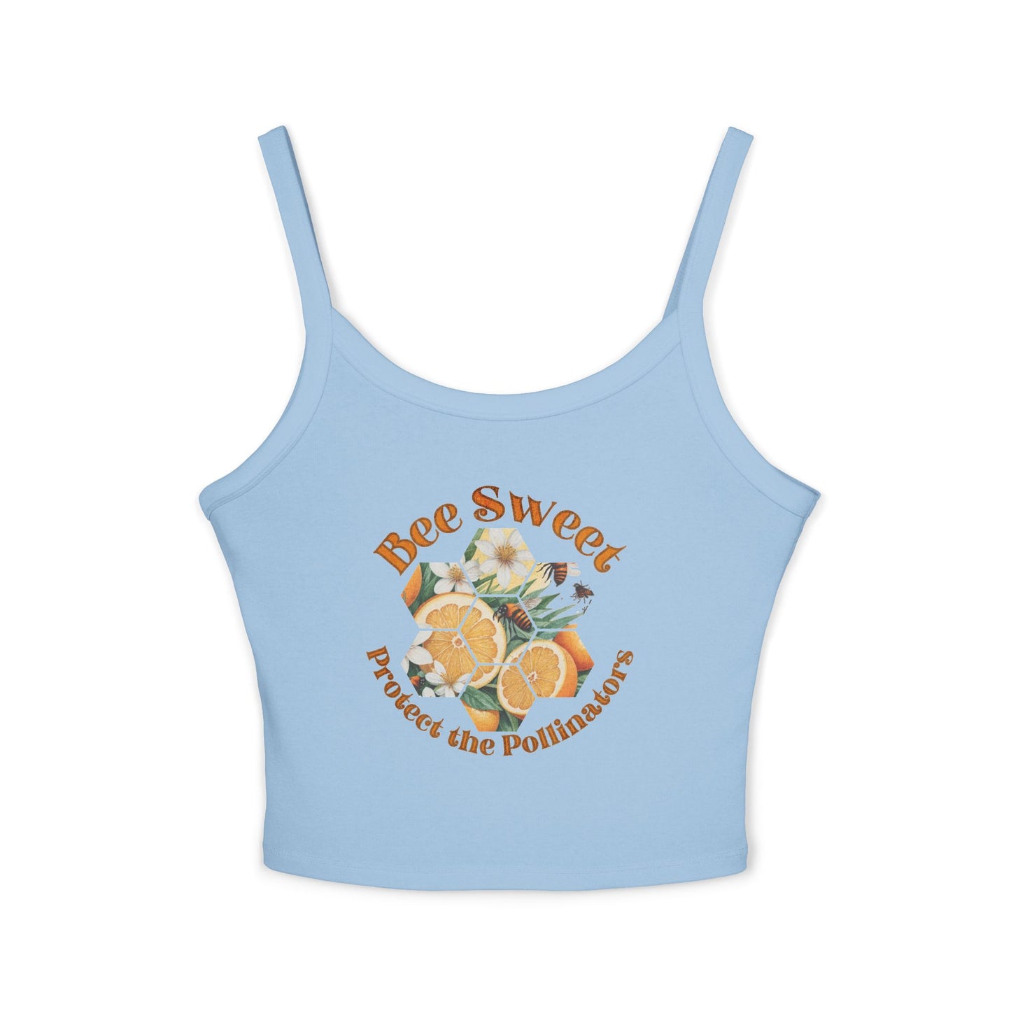 Bee Sweet Strappy Fitted Tank🐝🌼