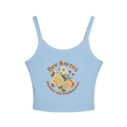 Bee Sweet Strappy Fitted Tank🐝🌼