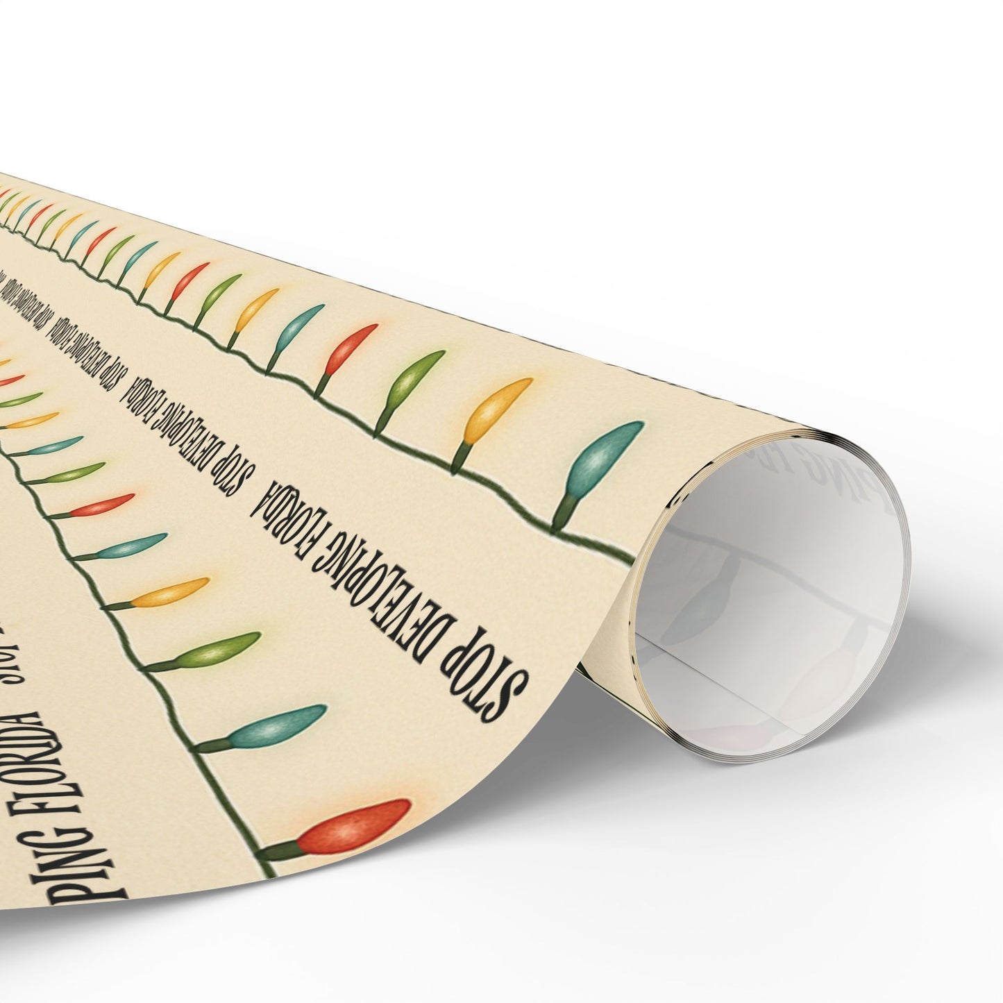 Stop Developing Florida Wrapping Paper