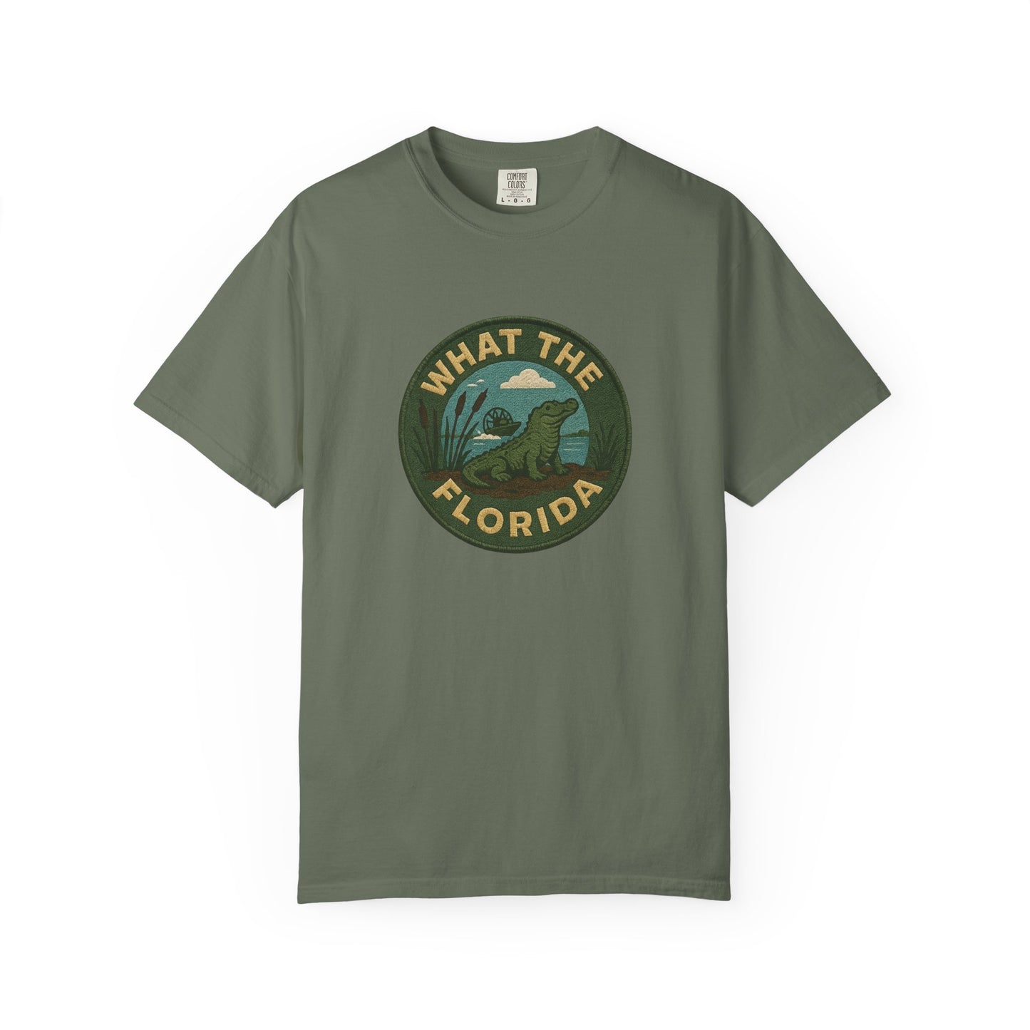 What The Florida Swamp Patch Tee 🐊🌾