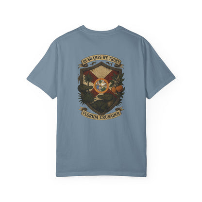 🛡️ Florida Crusader Tee - Florida Keepers x FloBro Limited Design