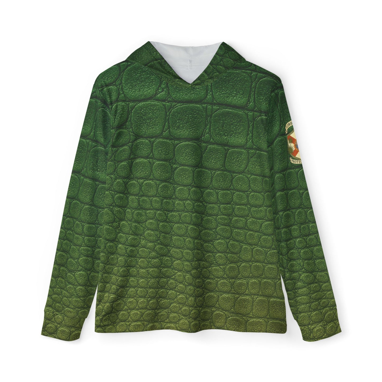 🛡️🐊 Florida Crusader: Swamp Skin UPF 50+ Performance Hoodie