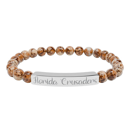 Florida Crusaders Natural Stone Bracelet 💎